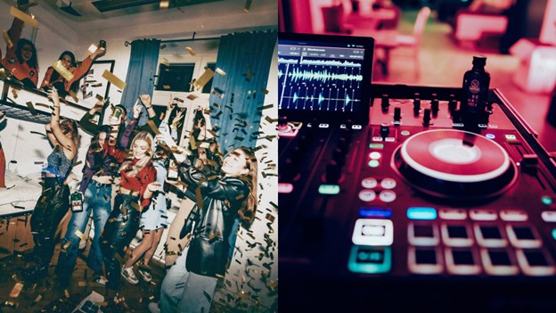 Party at K4 Club in Ljubljana